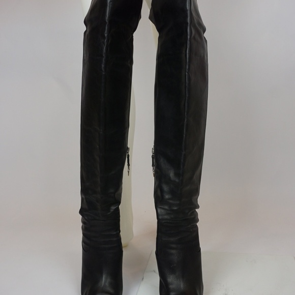 Cesare Paciotti Thigh High Boots Size 8.5 B - Picture 2 of 6
